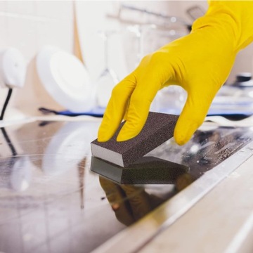 БЛОК ШЛИФОВАЛЬНЫЙ КУБ ШЛИФОВАЛЬНАЯ ГУБКА ДЛЯ ШЛИФОВАНИЯ ДЕРЕВА P40 10 ШТ.