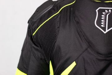 МОТОЦИКЛОВАЯ КУРТКА С ГОРБОМ HUSAR RAPID GP fluo