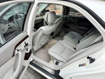 Mercedes Klasa S W220 2001 Mercedes S 600 LONG Biały W12 365KM Gotowy do, zdjęcie 18