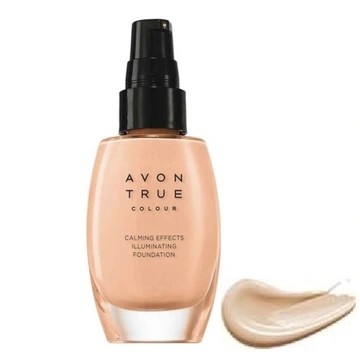 Podkład do Twarzy Rozświetlająco - Antystresowy Nude AVON True 09431