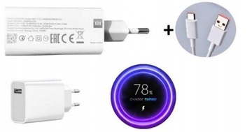 Ładowarka XIAOMI MDY-11-EZ kabel USBC 6A 33W Turbo