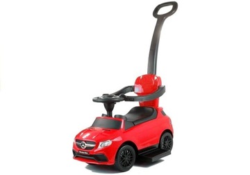 Mercedes Push Ride On 3in1 Барьеры Красный 3288