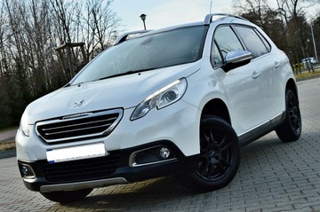 Peugeot 2008 I SUV 1.6 VTi 120KM 2013 Peugeot 2008 1,6 Benzyna 120Km Panorama Ledy