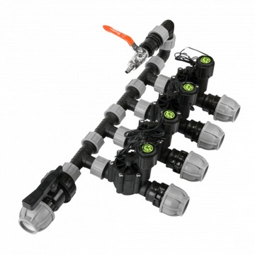 ЭЛЕКТРОМАГНИТНЫЙ КЛАПАН с РЕГУЛИРОВКОЙ расхода 2X ВНУТРЕННЯЯ резьба 1 дюйм, ирригация 10 бар