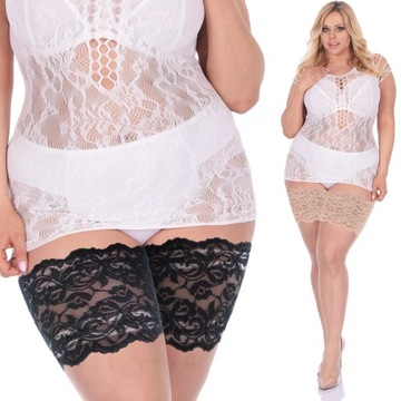 КРУЖЕВНЫЕ ВЫСОКИЕ ЛЕНТЫ против ЧИПОВ 4xl СИЛИКОН