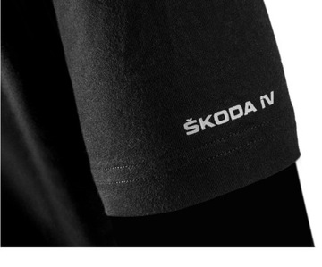 ЧЕРНАЯ ФУТБОЛКА SKODA IV RECHARGE LIFE-XXL