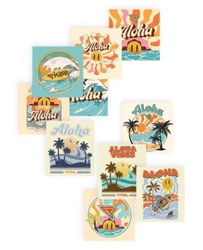 Zestaw naklejek Aloha EKIPA