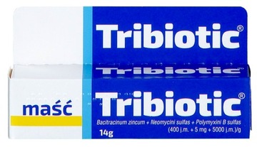 TRIBITOIC maść z antybiotykiem rany zadrapania 14g