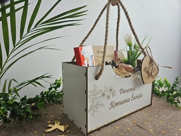 Подарочная корзина подарочная коробка ПРИЧИНЕНИЕ СВАДЬБА ДЕНЬ РОЖДЕНИЯ ИМЯ ИМЯ