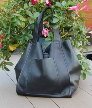 СУМКА ИЗ НАТУРАЛЬНОЙ КОЖИ - БОЛЬШАЯ СУМКА А4