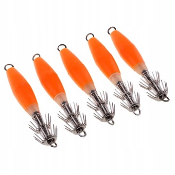 5 Squid Hard Saltwater Bass