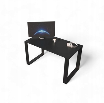 ИГРОВОЙ СТОЛ ДЛЯ ГЕЙМЕРОВ 120X60 LOFT И МЕТАЛЛИЧЕСКИЕ НОЖКИ НА ВЫБОР
