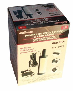 Насос для слива воды, масла и сырой нефти Насос 12В