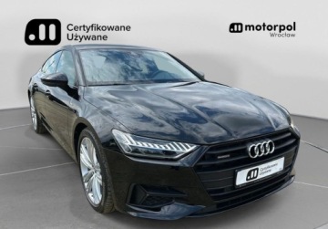 Audi A7 C8 Sportback 2.0 45 TFSI 265KM 2021 Audi A7 Sportback 45 TFSI 265KM Quattro S-tronic, GPS, Tempomat, Fotel z p, zdjęcie 14