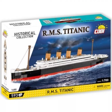 Cobi cobi historical collection р. m. s. titanic 593 ел. 1:700
