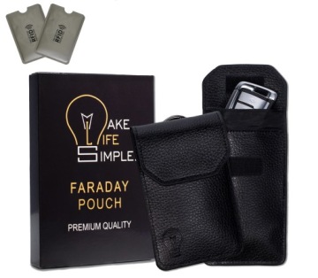 Keyless pouzdro na klíček pouzdro blokování vln klec faraday Rfid kožené