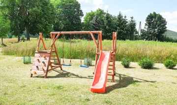 PLAC ZABAW DREWNIANY DO OGRODU WESOŁY PLAC