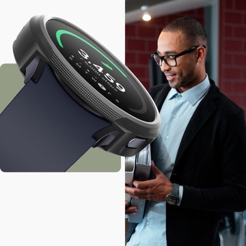 Etui do Galaxy Watch 7 40mm, Spigen Liquid Air matowy case obudowa cover