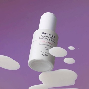 PURITO Bakuchiol Timeless Bloom Восстанавливающий 30мл