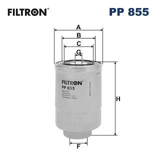 FILTRON PP 855 FILTR PALIVA