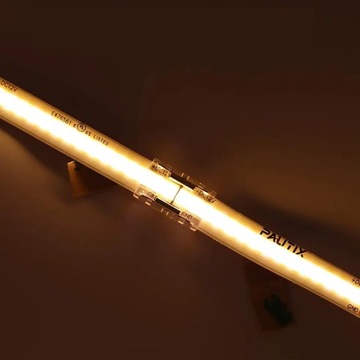 Złączka PODWÓJNA do taśm COB LED STRIP 8mm DOCISKOWA