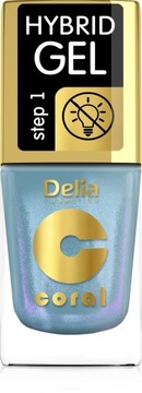 NEW! DELIA Lakier HYBRID GEL Krok1 11 ml 104 PERŁA