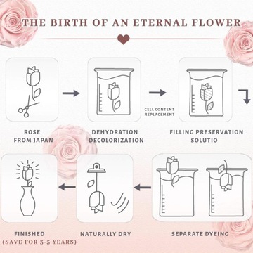 ВЕЧНЫЙ ЦВЕТОК РОЗА В СТЕКЛЕ ПОДАРОК ​​ЗНАК ЗОДИАКА ДЛЯ РАК СТЕКЛЯННАЯ ФИГУРКА