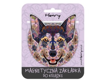 Zakładka magnetyczna WILK mandala Henry 8,0 x 9,0 cm