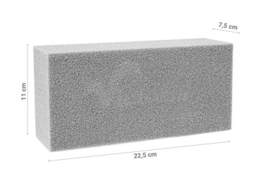 1 СУХАЯ ФЛОРИСТИЧЕСКАЯ ГУБКА VICTORIA ДЛЯ КОМПОЗИЦИЙ