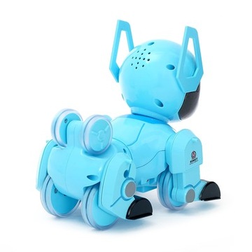 LEXIBOOK Power Puppy Мой программируемый умный робот робот-собака синий