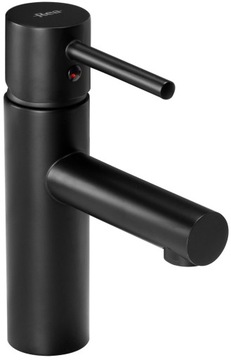 Rea Tess Black Niska Bateria Umywalkowa Czarna