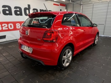 Volkswagen Polo V 2013 Volkswagen Polo R-Line 1.2 TSI Highline 2013 3D VAT Marza 1.2 Benzyna 90KM, zdjęcie 6