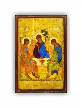 ИКОНА РУЧНОЙ РАБОТЫ - ИИСУС, Я ВЕРЮ В ТЕБЯ - E