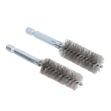 6 ЦИЛИНДРИЧЕСКИХ ПРОВОЛОЧНЫХ ЩЕТКОВ СТАЛЬ 8–19 ММ