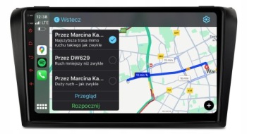 Mazda 3 2003-2009 Nejnovější Android Carplay Rádio Navigace