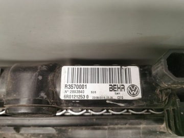 CHLADIČ VODY VENTILÁTOR SKODA RAPID 1.6 TDI 6R0959455E