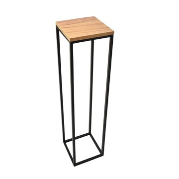 KWIETNIK STOJAK NA KWIATY LOFT DĄB CRAFT ZŁOTY H100 KoyGarden