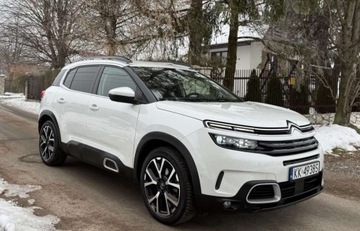 Citroen C5 Aircross SUV 1.2 PureTech 130KM 2020 Citroen C5 Aircross Citroen C5 Aircross 1.2 PureTech Feel 1.2 Benzyna