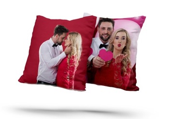 Фото Подушка с фотографией ко Дню святого Валентина Любовь