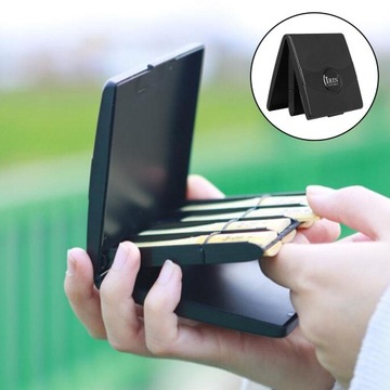 2 szt. Etui z trzciny Reeds drewnianych Case Reed