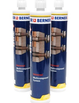 MOCNA MASA KOTWA CHEMICZNA 300ML BERNER GERMANY