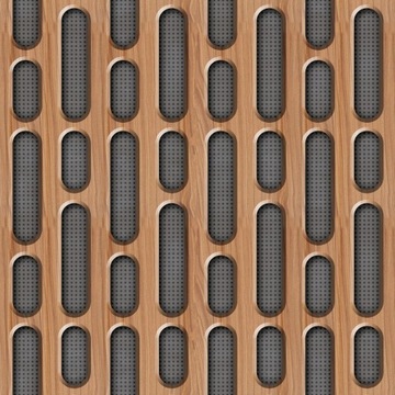 TAPETA AŻUROWY PANEL DREWNIANY IMITACJA 3D 5481al