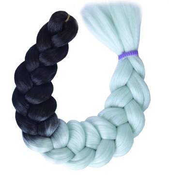 Włosy Syntetyczne Warkoczyki OMBRE PROSTE AS2-11