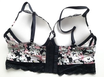 La Senza biustonosz Push Up z szeroką koronką M