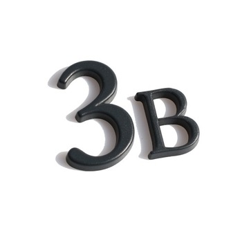 ЦИФРЫ НОМЕР ДВЕРИ НОМЕР ЗНАЛ 5СМ 1 ГРАФИТ