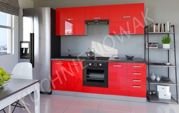 СОВРЕМЕННАЯ КУХОННАЯ МЕБЕЛЬ BERGAMO II 240 GLOSS