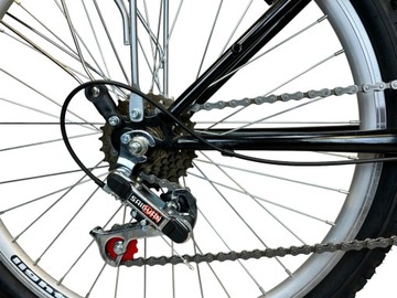 ROWER DZIECIĘCY RALEIGH 24'' CZARNY NA KOMUNIĘ SUPER CENA WYPRZEDAŻ