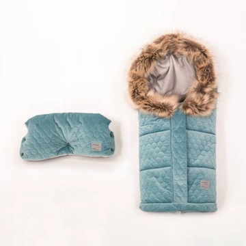 Бархатный спальный мешок X-Lander X-Cuddle для коляски Ruby