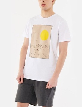 OUTHORN Koszulka Bawełniana T-shirt TSM604 > XL