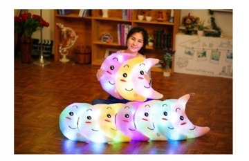 ПОДУШКА СВЕТОДИОДНАЯ ЛУНА, БЕЛАЯ